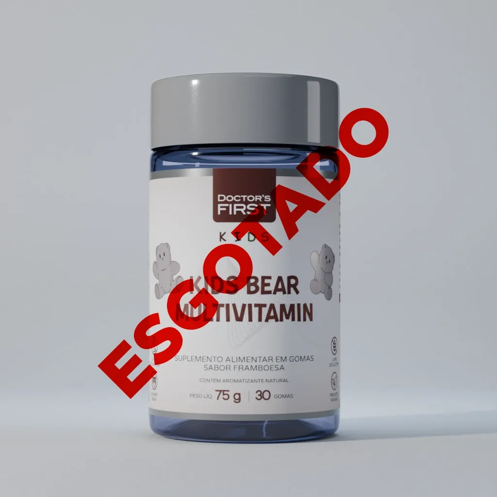 Gummy Bear Multivitamin - Nutrição Completa com 19 Vitaminas e Minerais - 30 Gomas